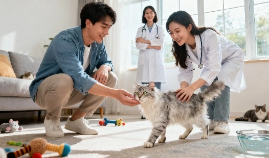 What signs show your cat is recovering from FIP with GS 441524?